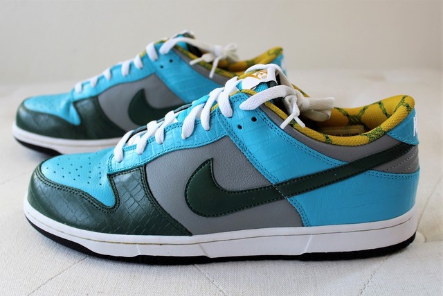 Nike Dunk Low CL Bicycle Pack BMX Green/ Blue Vintage RARE Size 7us for sale online | eBay