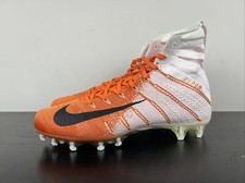 Size 10 Nike Vapor Untouchable 3 Elite Orange White Football Cleats AO3006-118