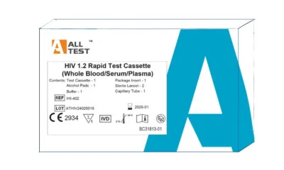 2 x David HIV Testkit 1/2 Schnelltest Selbsttest Testkassette