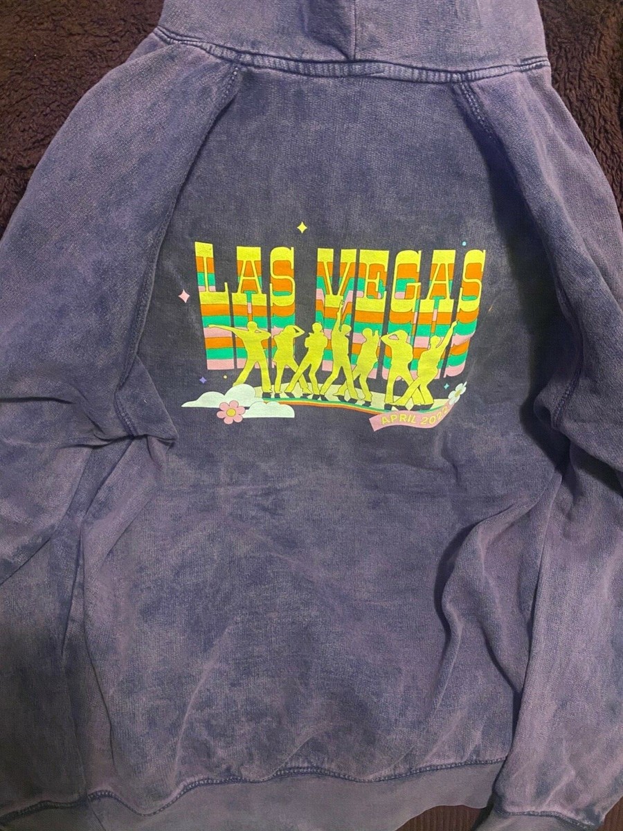 BTS PTD ジップアップフーディー ラスベガス 会場限定 BTS PTD Las Vegas Pop-Up Store Hoodie Size: M Color: Cloud Purple