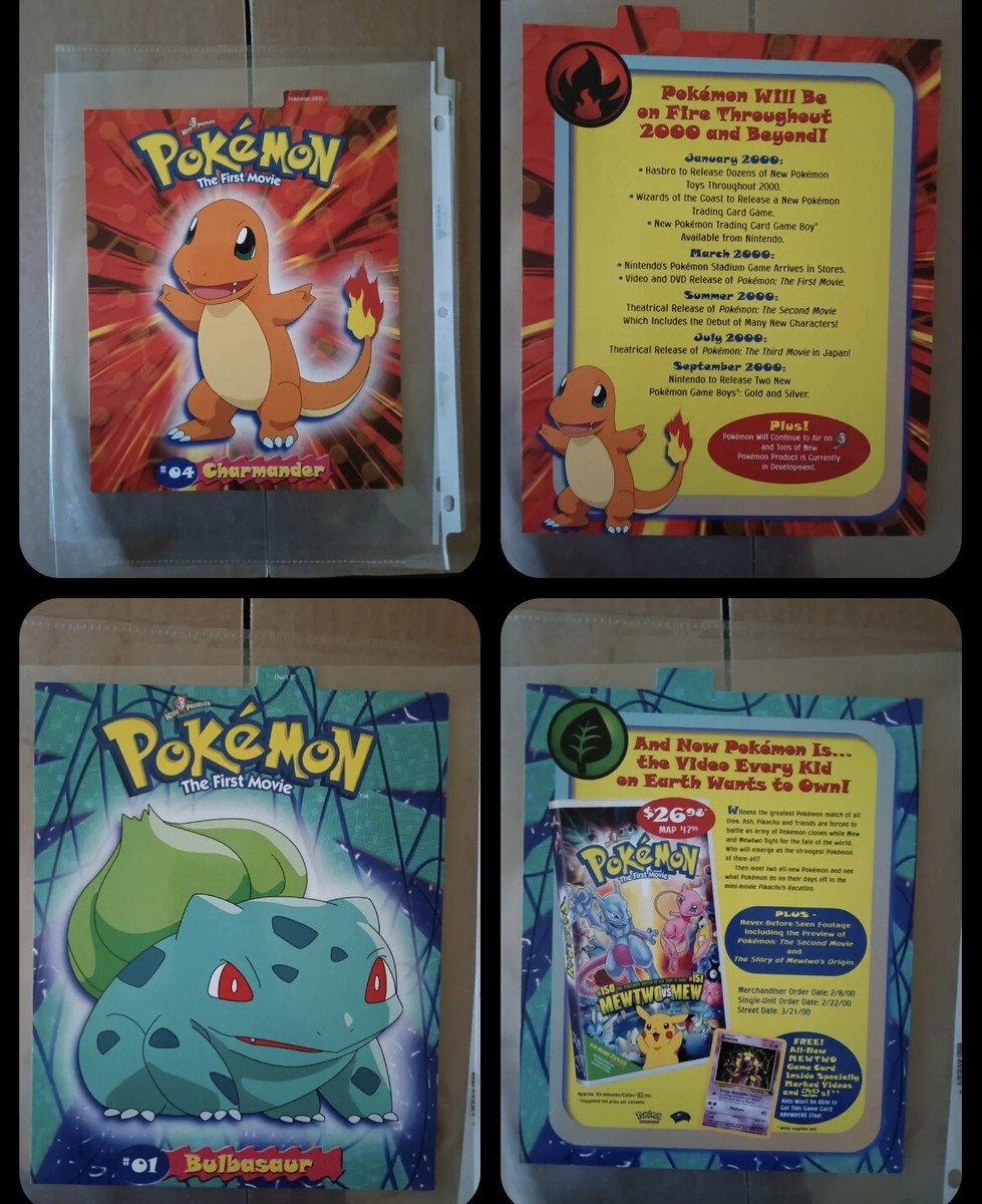 1999 Pokemon SEALED The First Movie PROMO Trading Cards 1999 Pokemon SEALED The First Movie PROMO Trading Cards