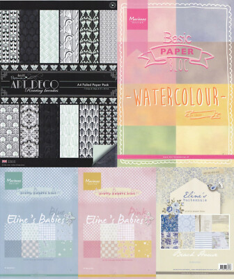 Motiv-Kartenpapier-Pretty Papers-Papermania- A4- 8/12 Blatt-verschiedene Muster