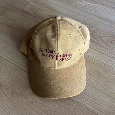 Football is my Favorite Season Mustard Cap OS