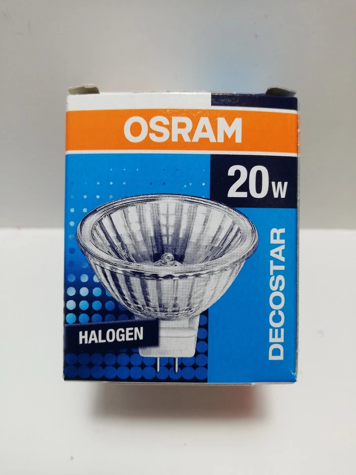 6 Pack OSRAM 20 Watt 12V BAB Flood Bulbs MR16  GU5.3 2-Pin  MADE IN GERMANY - Image 2 of 4