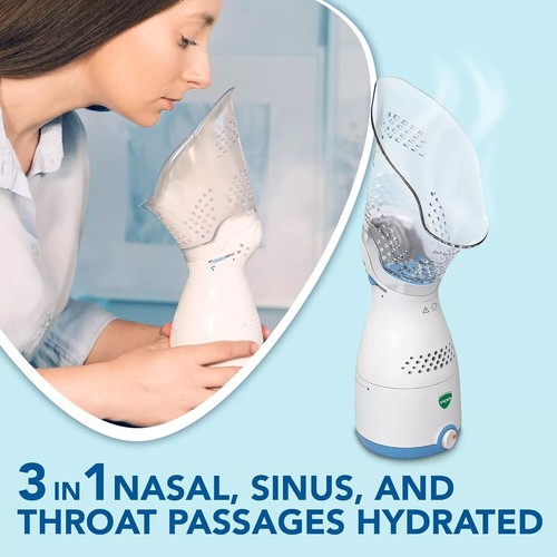 Vicks Sinus Steam VH200 Sinusitis Colds Allergies Relief Easy Breathing USED - Picture 4 of 5