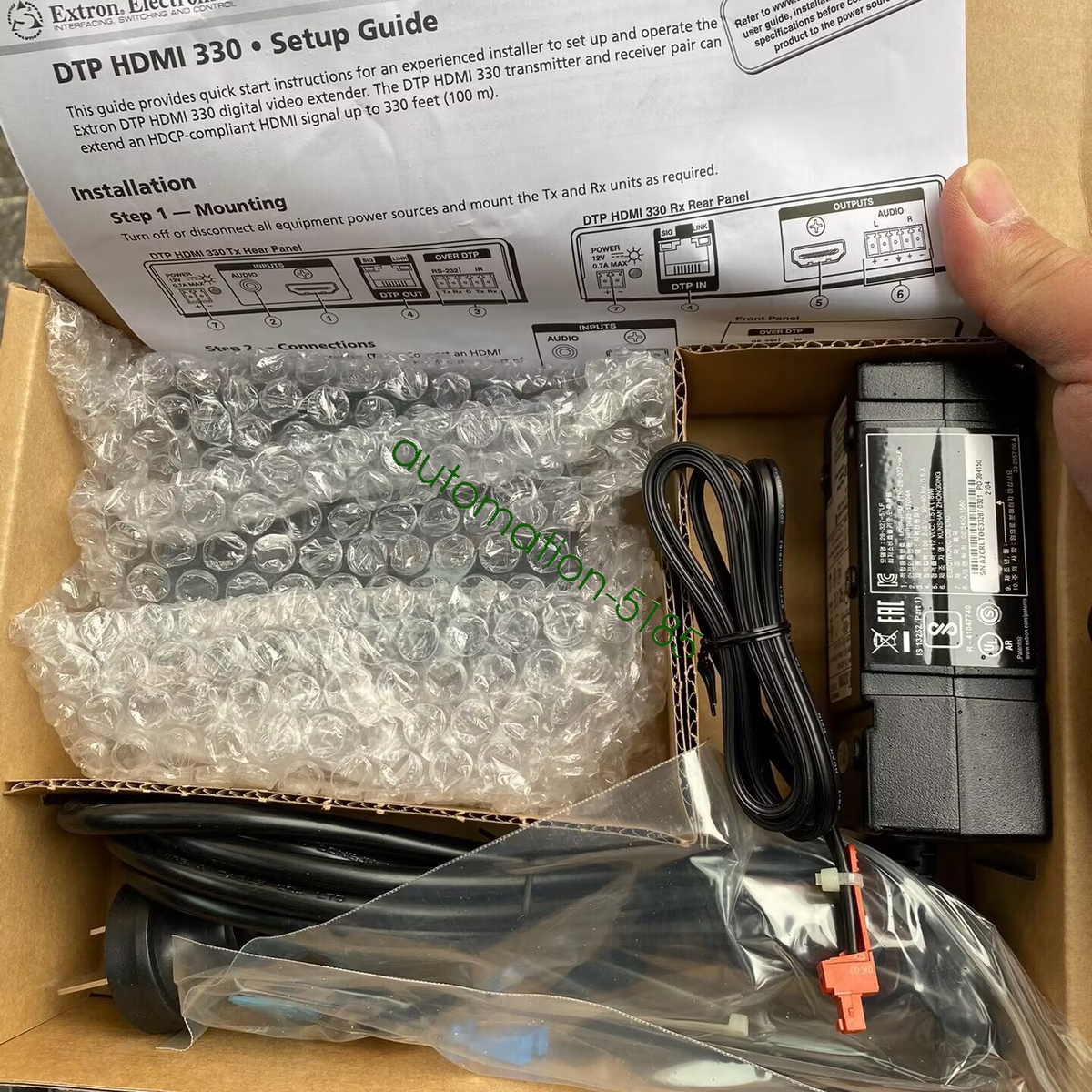 Extron DTP HDMI 4K 330 RX + 330 TX bis zu 100m (Gebraucht) in für CHF