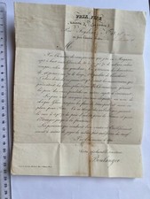 France 1835 Prix Fixe. Maison de Confiance, Paris