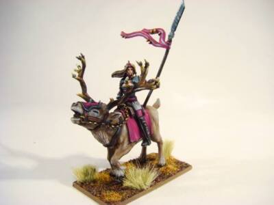 Dead Earth Games Shattered Crown: Princess Nave Khra Stagrider Neu 32mm Metall