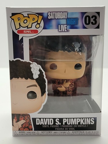 Saturday Night Live Funko POP! Television David S. Pumpkins Vinyl Figure #03 -2A | eBay