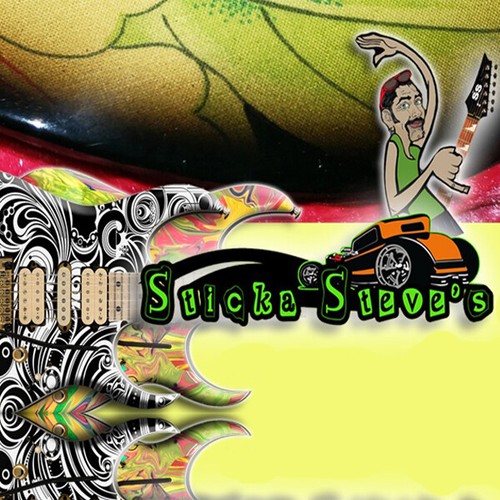 Guitar Skin Axe Wrap Re-skin Vinyl Decal DIY Frankenstein 1931 Theme 231 - Picture 11 of 44