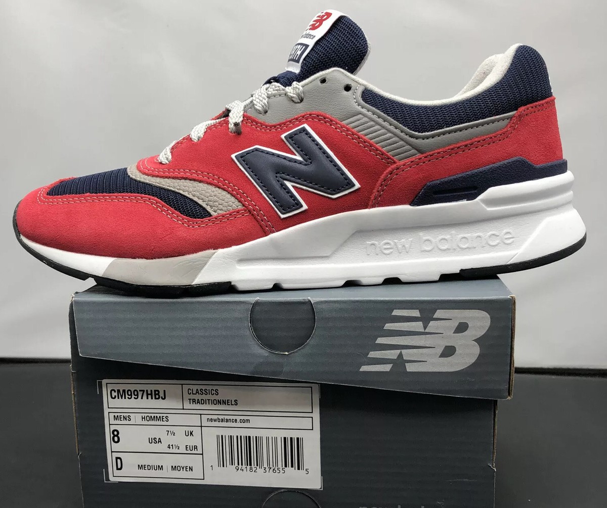 Size 8 - New Balance Classics Traditionnels Red for sale online | eBay