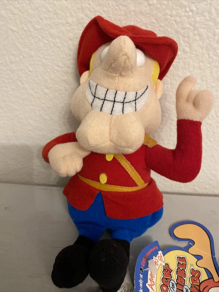 Peluche DUDLEY DOO RIGHT OF THE MONTIES - ROCKY & BULLWINKLE & FRIENDS (NUEVO CON ETIQUETAS Foto 2 de 4