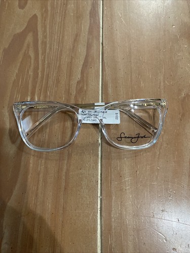 Sean John 6018 Clear Crystal Eyeglass Frames 55-21-140 (A-33)