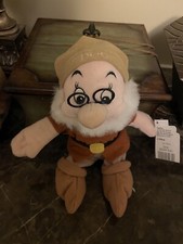 Doc Snow White And The Seven Dwarfs 8  Disney Beanbag Plush