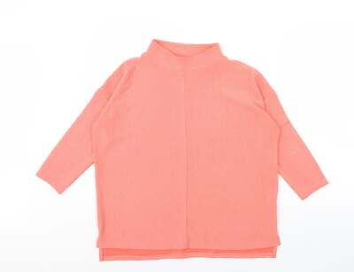 Muskat Damen orange Polyestermischung Pullover Größe 10