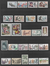 Timbres FRANCE - 1368 à 1403 - MNH** - 1963 année complète