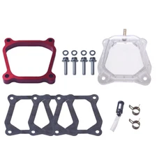 Clear Valve Cover&RED Valve Cover Spacer For GX200 Predator 212 Non-Hemi CT200U