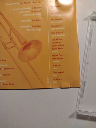 Sentimental Swing Tommy Dorsey CD A Tribute By The Steve Wingfield Band - Bild 9 von 13