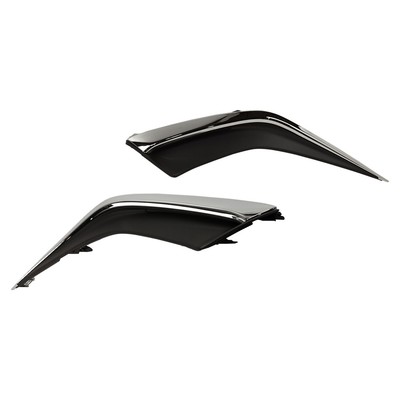 Bumper Face Bar Trims Molding Step Pads Set of 2 Front Driver & Passenger Pair