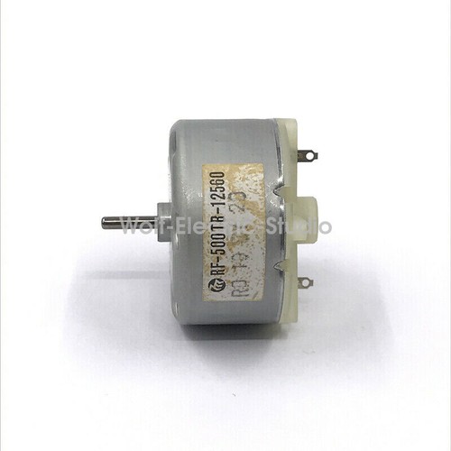 Mini DVD Motor eléctrico NQ RF-500TB-12560 6V-4000RPM 32X16mm DC 3V-12V