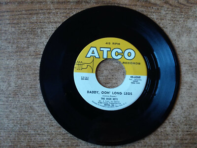 1963 VERY GOOD+High Keyes-Que Sera, Sera/ DADDY, OOH LONG LEGS 6268 45