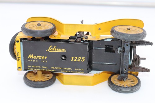 VINTAGE TIN WINDUP SCHUCO CAR MERCER #1225 WITH KEY - Picture 9 of 9