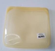 Stasher Silicone Reusable Food Bag Sandwich Storage Size Pineapple 
