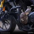 CRASH GUARD WITH SLIDER TEXTURE MATT BLACK HONDA CB300F