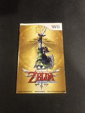 legend of zelda skyward sword wii Manual Only