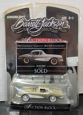 AUCTION BLOCK GREENLIGHT BARRETT-JACKSON 1961 CHEVROLET CORVETTE 283/245 CONVERT