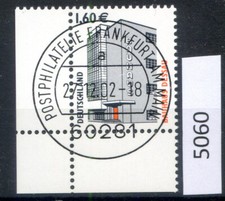Bund/BRD 2302 Eckrand unten links SWK Bauhaus Dessau EST Frankfurt (5060)