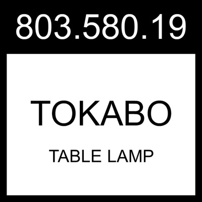 IKEA TOKABO Table Lamp Glass Opal  803.580.19