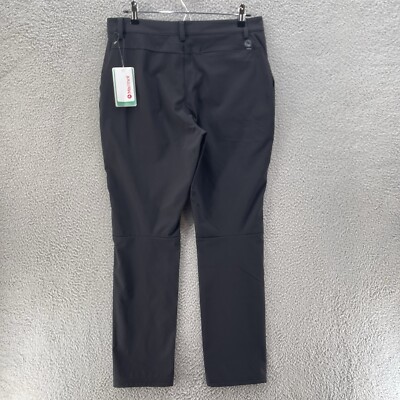 Marmot Scree Pants Women 10 Black Midweight Softshell Nylon Hiking Gorpcore - Main Image