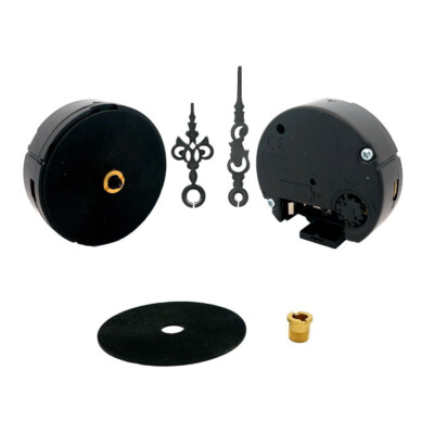 UTS Quarz Uhrwerk Mini rund Modell 696 Schaft 9,9 mm + Zeigersatz 34/24 mm