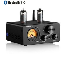 Bluetooth 5.0 Vacuum Tube Amplifier USB DAC Stereo Receiver COAX/OPT HiFi