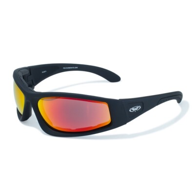 Global Vision Brille Triumphant GT Red - Schwarz - TRIUMPHANT GT RED -Hochwertig