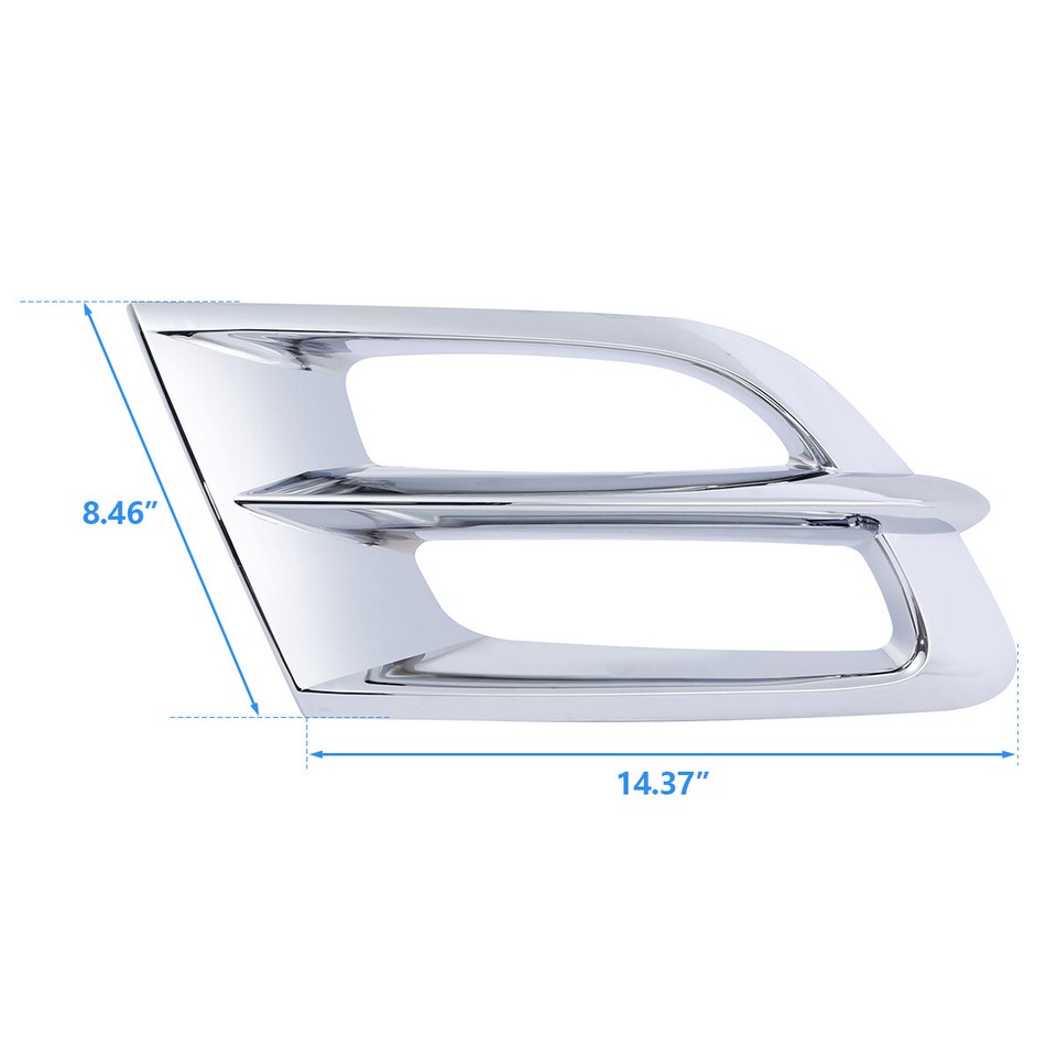 Chrome Side Fairing Accent Grilles For Honda Goldwing GL1800 2001-2011 – Pair