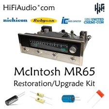 McIntosh MR65 tuner restoration recap repair upgrade rebuild kit capacitor