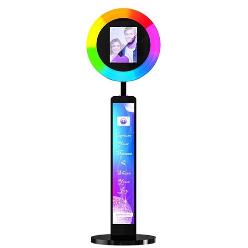 Portable iPad Photo Booth Shell Portable Selfie Stand Machine w/Flight Case AU - Picture 17 of 20