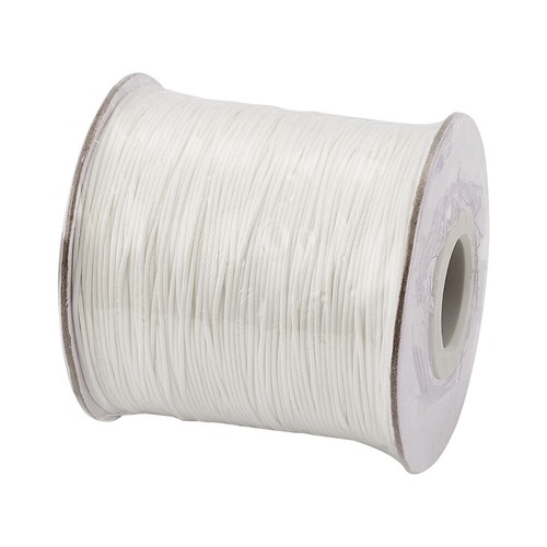 Cordón de cuentas de poliéster encerado de 185 yardas hilo de joyería carrete de cuerda artesanal 0,5 mm - Imagen 115 de 316