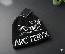 Arc'teryx Bird Head Toque Beanie Hat Black Void Wool NWT