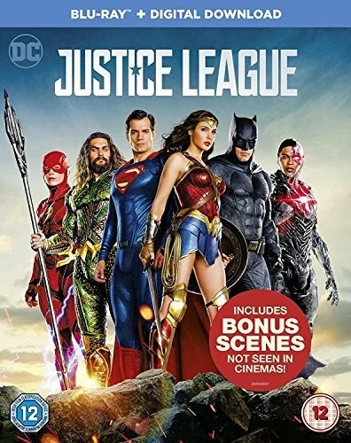 Justice League [Blu-ray ) IN SLIPCASE COVER.SEALED,SENT 1ST CLASS POST.
