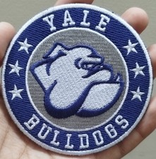 Yale Bulldogs NCAA Team Logo Iron On Patch - ...