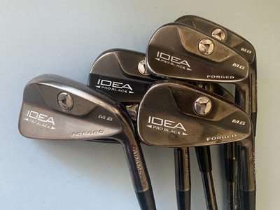 ADAMS Idea Pro Black MB 4-PW Iron set