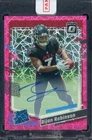 2023 Donruss Optic Pink Velocity #206 Bijan Robinson RC Rated Rookie AUTO /50