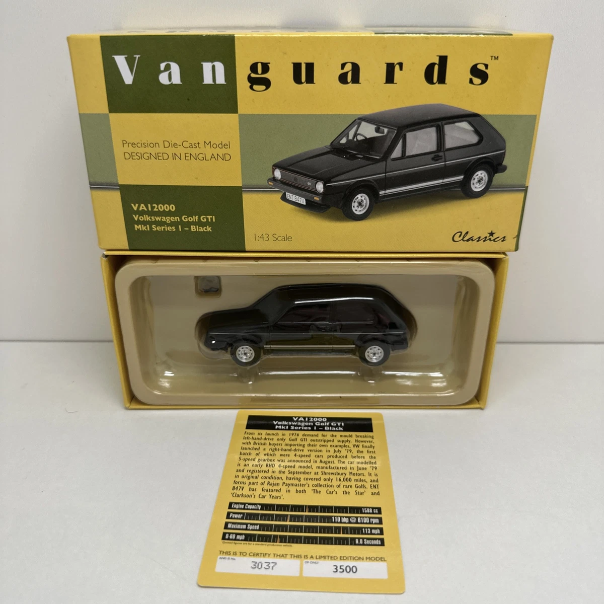 Volkswagen 1:43 Diecast Golf Cars for sale - eBay