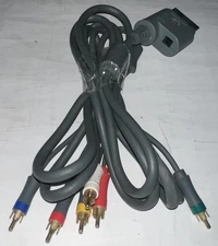Official Microsoft Xbox 360 Audio Video RGB AV Component HD Cable Cord Tested