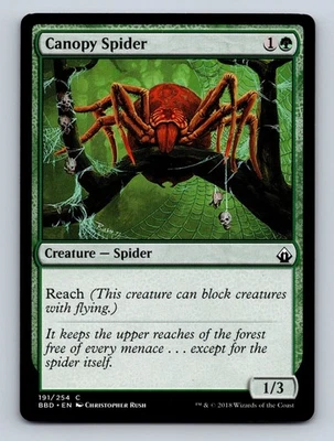 MTG Magic The Gathering Canopy Spider Battlebond Regular - Image 1 of 2