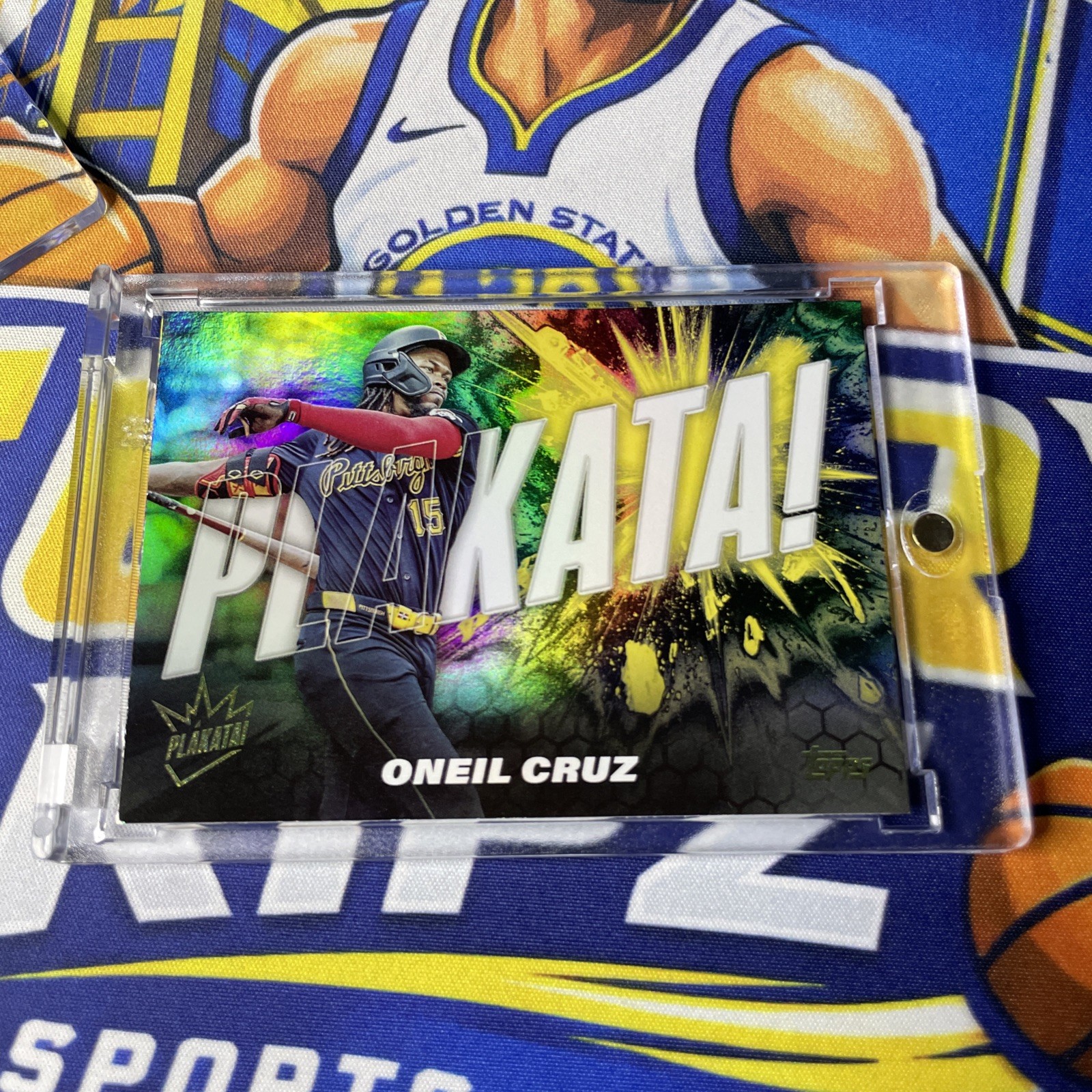 2025 Topps Plakata! Oneil Cruz Pirates SSP Case Hit #PLAK-5
