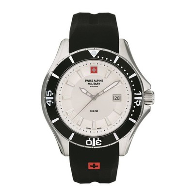 Swiss Alpine Military Men's Watch Analog Quartz 7040.1832SAM Siikon